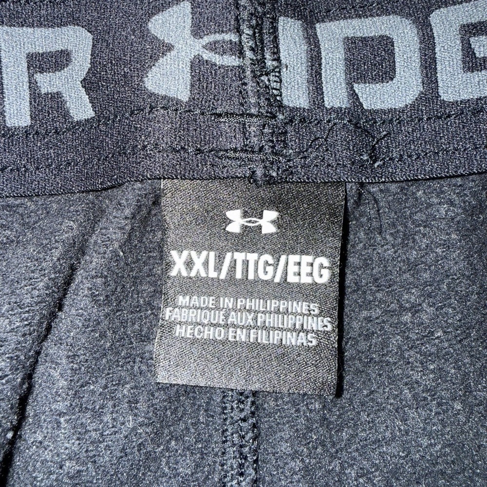 Under Armour Mens Loose Jogger Fleece Black Size 2XL Drawstring Velvet Plush - Picture 5 of 8